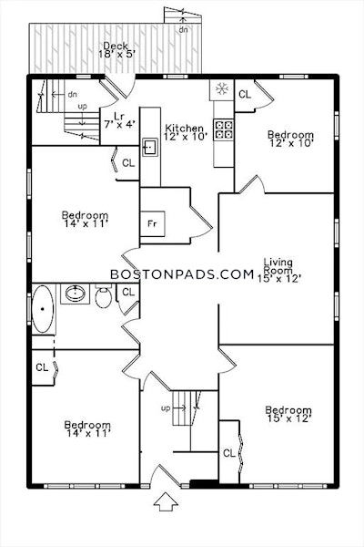 Mattapan 4 Bed 1 Bath BOSTON Boston - $3,700